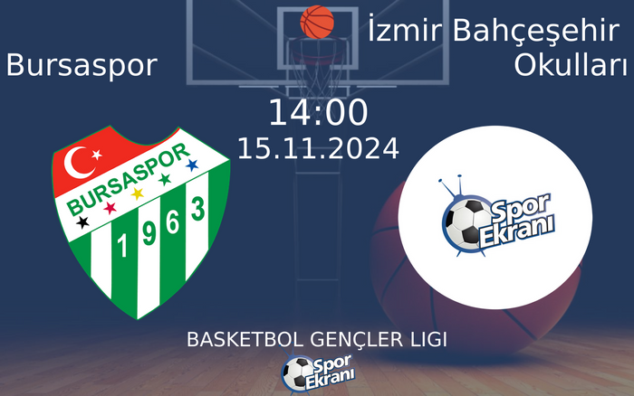 15 Kasım 2024 Bursaspor vs İzmir Bahçeşehir Okulları maçı Hangi Kanalda Saat Kaçta Yayınlanacak?