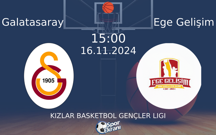 16 Kasım 2024 Galatasaray vs Ege Gelişim maçı Hangi Kanalda Saat Kaçta Yayınlanacak? 16 Kasım 2024 Galatasaray vs Ege Gelişim maçı Hangi Kanalda Saat Kaçta Yayınlanacak?