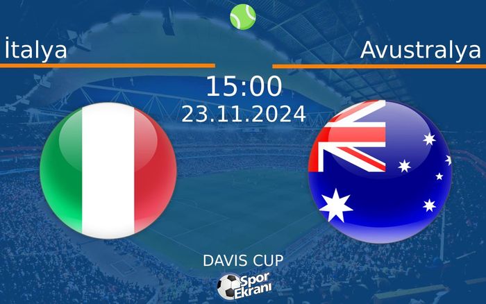 23 Kasım 2024 İtalya vs Avustralya maçı Hangi Kanalda Saat Kaçta Yayınlanacak? 23 Kasım 2024 İtalya vs Avustralya maçı Hangi Kanalda Saat Kaçta Yayınlanacak?