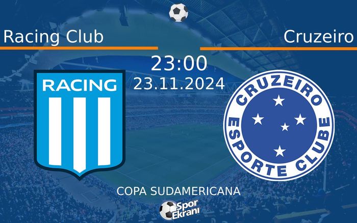 23 Kasım 2024 Racing Club vs Cruzeiro maçı Hangi Kanalda Saat Kaçta Yayınlanacak? 23 Kasım 2024 Racing Club vs Cruzeiro maçı Hangi Kanalda Saat Kaçta Yayınlanacak?