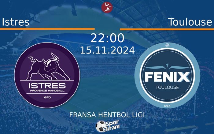 15 Kasım 2024 Istres vs Toulouse maçı Hangi Kanalda Saat Kaçta Yayınlanacak? 15 Kasım 2024 Istres vs Toulouse maçı Hangi Kanalda Saat Kaçta Yayınlanacak?