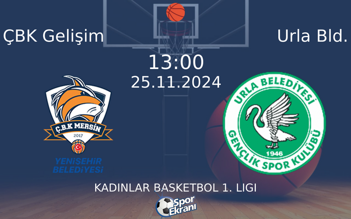 25 Kasım 2024 ÇBK Gelişim vs Urla Bld. maçı Hangi Kanalda Saat Kaçta Yayınlanacak? 25 Kasım 2024 ÇBK Gelişim vs Urla Bld. maçı Hangi Kanalda Saat Kaçta Yayınlanacak?