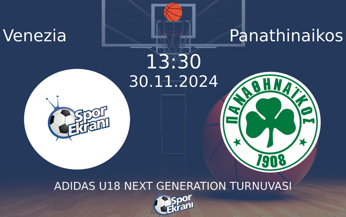 30 Kasım 2024 Venezia vs Panathinaikos maçı Hangi Kanalda Saat Kaçta Yayınlanacak? 30 Kasım 2024 Venezia vs Panathinaikos maçı Hangi Kanalda Saat Kaçta Yayınlanacak?
