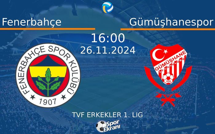 26 Kasım 2024 Fenerbahçe vs Gümüşhanespor maçı Hangi Kanalda Saat Kaçta Yayınlanacak? 26 Kasım 2024 Fenerbahçe vs Gümüşhanespor maçı Hangi Kanalda Saat Kaçta Yayınlanacak?
