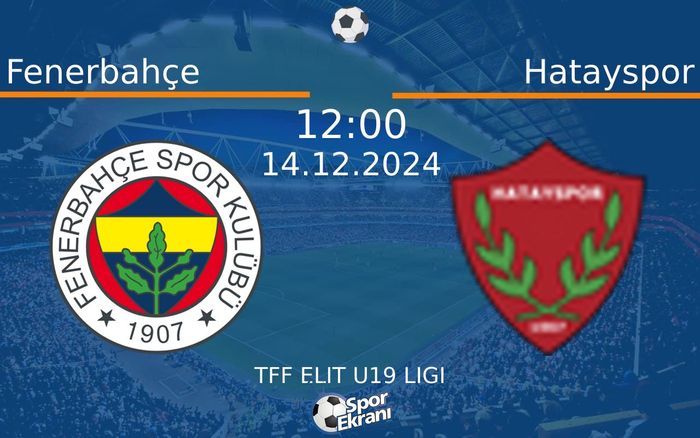 14 Aralık 2024 Fenerbahçe vs Hatayspor maçı Hangi Kanalda Saat Kaçta Yayınlanacak? 14 Aralık 2024 Fenerbahçe vs Hatayspor maçı Hangi Kanalda Saat Kaçta Yayınlanacak?