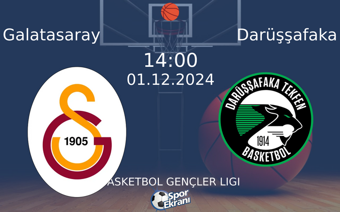 01 Aralık 2024 Galatasaray vs Darüşşafaka maçı Hangi Kanalda Saat Kaçta Yayınlanacak? 01 Aralık 2024 Galatasaray vs Darüşşafaka maçı Hangi Kanalda Saat Kaçta Yayınlanacak?