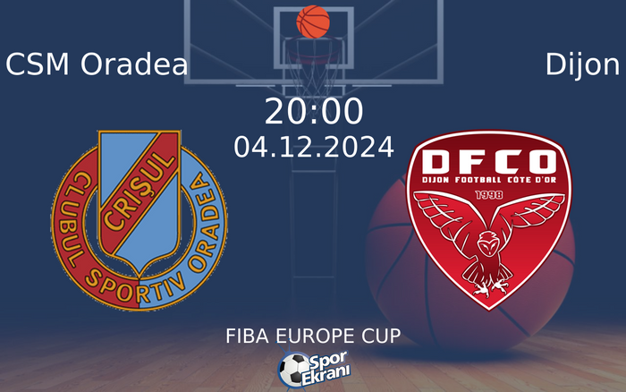 04 Aralık 2024 CSM Oradea vs Dijon maçı Hangi Kanalda Saat Kaçta Yayınlanacak? 04 Aralık 2024 CSM Oradea vs Dijon maçı Hangi Kanalda Saat Kaçta Yayınlanacak?