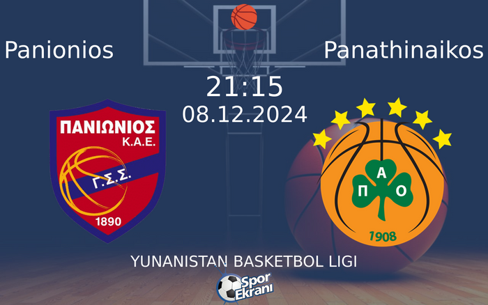 08 Aralık 2024 Panionios vs Panathinaikos maçı Hangi Kanalda Saat Kaçta Yayınlanacak? 08 Aralık 2024 Panionios vs Panathinaikos maçı Hangi Kanalda Saat Kaçta Yayınlanacak?