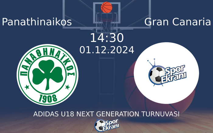 01 Aralık 2024 Panathinaikos vs Gran Canaria maçı Hangi Kanalda Saat Kaçta Yayınlanacak? 01 Aralık 2024 Panathinaikos vs Gran Canaria maçı Hangi Kanalda Saat Kaçta Yayınlanacak?