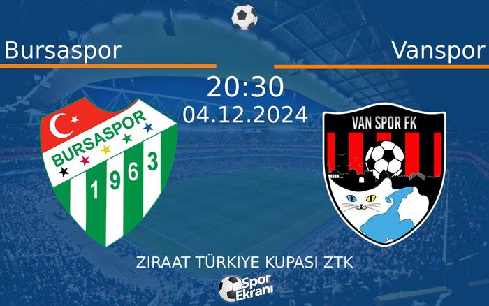 04 Aralık 2024 Bursaspor vs Vanspor maçı Hangi Kanalda Saat Kaçta Yayınlanacak? 04 Aralık 2024 Bursaspor vs Vanspor maçı Hangi Kanalda Saat Kaçta Yayınlanacak?