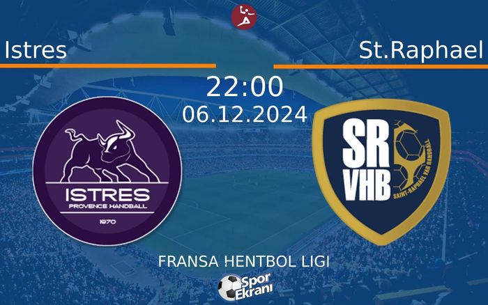 06 Aralık 2024 Istres vs St.Raphael maçı Hangi Kanalda Saat Kaçta Yayınlanacak? 06 Aralık 2024 Istres vs St.Raphael maçı Hangi Kanalda Saat Kaçta Yayınlanacak?