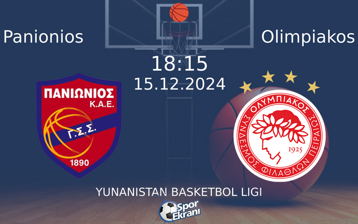15 Aralık 2024 Panionios vs Olimpiakos maçı Hangi Kanalda Saat Kaçta Yayınlanacak? 15 Aralık 2024 Panionios vs Olimpiakos maçı Hangi Kanalda Saat Kaçta Yayınlanacak?