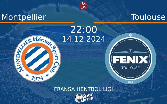 14 Aralık 2024 Montpellier vs Toulouse maçı Hangi Kanalda Saat Kaçta Yayınlanacak? 14 Aralık 2024 Montpellier vs Toulouse maçı Hangi Kanalda Saat Kaçta Yayınlanacak?