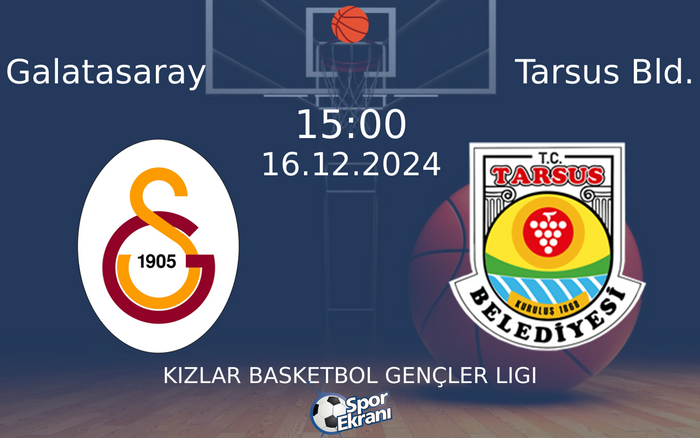 16 Aralık 2024 Galatasaray vs Tarsus Bld. maçı Hangi Kanalda Saat Kaçta Yayınlanacak? 16 Aralık 2024 Galatasaray vs Tarsus Bld. maçı Hangi Kanalda Saat Kaçta Yayınlanacak?