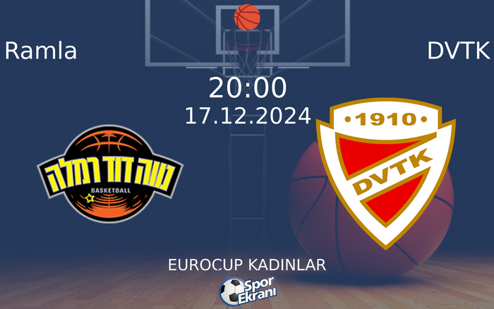 17 Aralık 2024 Ramla vs DVTK maçı Hangi Kanalda Saat Kaçta Yayınlanacak? 17 Aralık 2024 Ramla vs DVTK maçı Hangi Kanalda Saat Kaçta Yayınlanacak?