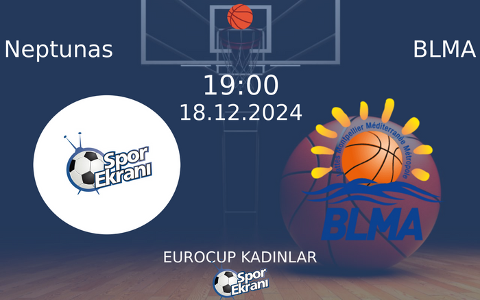 18 Aralık 2024 Neptunas vs BLMA maçı Hangi Kanalda Saat Kaçta Yayınlanacak? 18 Aralık 2024 Neptunas vs BLMA maçı Hangi Kanalda Saat Kaçta Yayınlanacak?