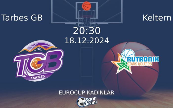 18 Aralık 2024 Tarbes GB vs Keltern maçı Hangi Kanalda Saat Kaçta Yayınlanacak? 18 Aralık 2024 Tarbes GB vs Keltern maçı Hangi Kanalda Saat Kaçta Yayınlanacak?