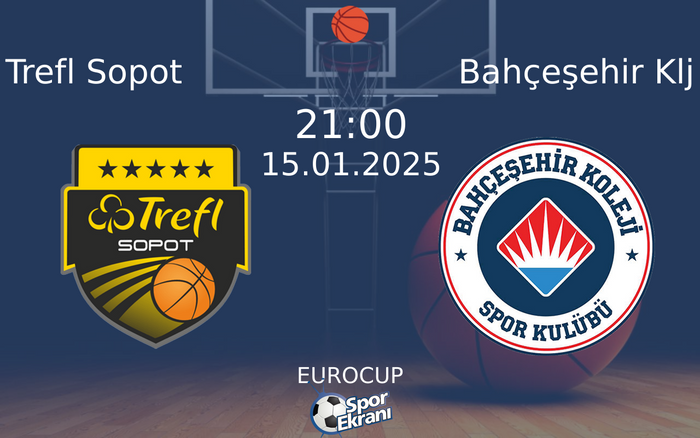 15 Ocak 2025 Trefl Sopot vs Bahçeşehir Klj maçı Hangi Kanalda Saat Kaçta Yayınlanacak? 15 Ocak 2025 Trefl Sopot vs Bahçeşehir Klj maçı Hangi Kanalda Saat Kaçta Yayınlanacak?