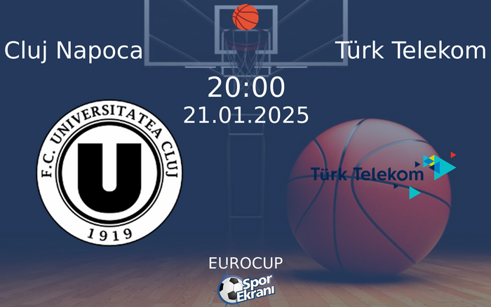 21 Ocak 2025 Cluj Napoca vs Türk Telekom maçı Hangi Kanalda Saat Kaçta Yayınlanacak? 21 Ocak 2025 Cluj Napoca vs Türk Telekom maçı Hangi Kanalda Saat Kaçta Yayınlanacak?