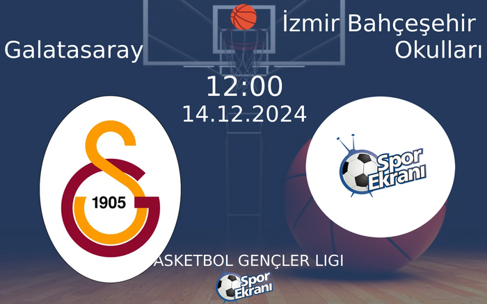 14 Aralık 2024 Galatasaray vs İzmir Bahçeşehir Okulları maçı Hangi Kanalda Saat Kaçta Yayınlanacak? 14 Aralık 2024 Galatasaray vs İzmir Bahçeşehir Okulları maçı Hangi Kanalda Saat Kaçta Yayınlanacak?