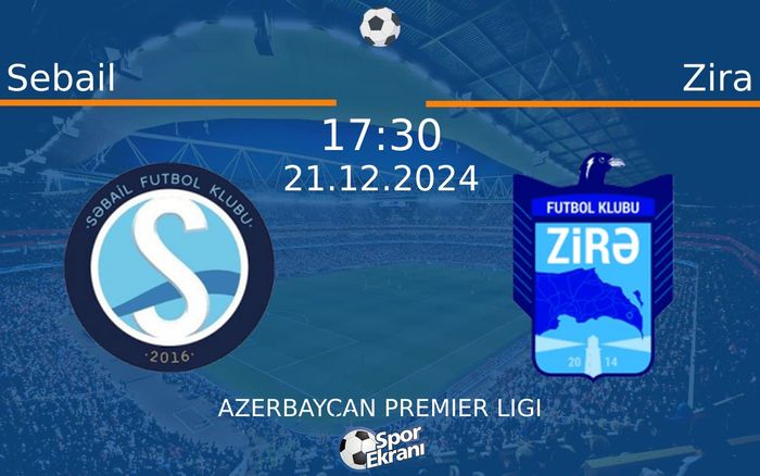 21 Aralık 2024 Sebail vs Zira maçı Hangi Kanalda Saat Kaçta Yayınlanacak? 21 Aralık 2024 Sebail vs Zira maçı Hangi Kanalda Saat Kaçta Yayınlanacak?
