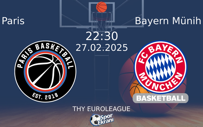 27 Şubat 2025 Paris vs Bayern Münih maçı Hangi Kanalda Saat Kaçta Yayınlanacak? 27 Şubat 2025 Paris vs Bayern Münih maçı Hangi Kanalda Saat Kaçta Yayınlanacak?
