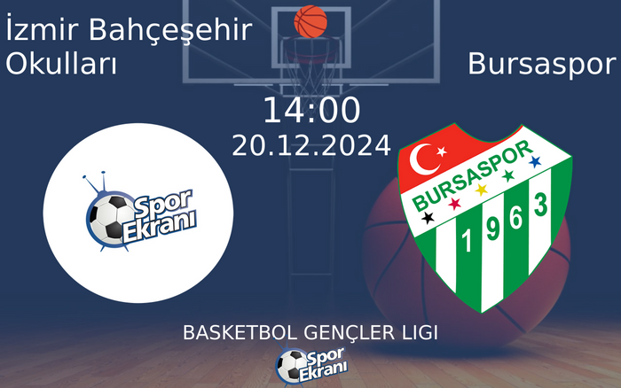 20 Aralık 2024 İzmir Bahçeşehir Okulları vs Bursaspor maçı Hangi Kanalda Saat Kaçta Yayınlanacak? 20 Aralık 2024 İzmir Bahçeşehir Okulları vs Bursaspor maçı Hangi Kanalda Saat Kaçta Yayınlanacak?