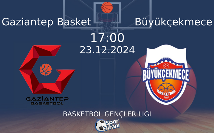 23 Aralık 2024 Gaziantep Basket vs Büyükçekmece maçı Hangi Kanalda Saat Kaçta Yayınlanacak? 23 Aralık 2024 Gaziantep Basket vs Büyükçekmece maçı Hangi Kanalda Saat Kaçta Yayınlanacak?