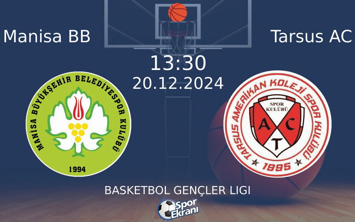 20 Aralık 2024 Manisa BB vs Tarsus AC maçı Hangi Kanalda Saat Kaçta Yayınlanacak? 20 Aralık 2024 Manisa BB vs Tarsus AC maçı Hangi Kanalda Saat Kaçta Yayınlanacak?