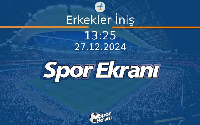 27 Aralık 2024 Alp Disiplini Dünya Kupasi - Erkekler İniş  Hangi Kanalda Saat Kaçta Yayınlanacak?