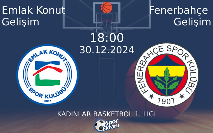 30 Aralık 2024 Emlak Konut Gelişim vs Fenerbahçe Gelişim maçı Hangi Kanalda Saat Kaçta Yayınlanacak? 30 Aralık 2024 Emlak Konut Gelişim vs Fenerbahçe Gelişim maçı Hangi Kanalda Saat Kaçta Yayınlanacak?