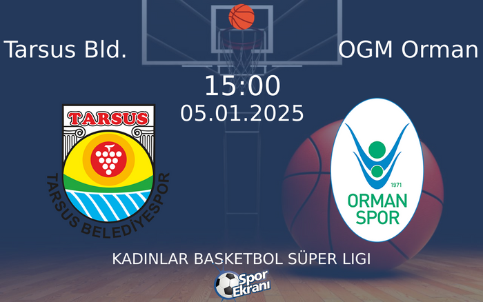 05 Ocak 2025 Tarsus Bld. vs OGM Orman maçı Hangi Kanalda Saat Kaçta Yayınlanacak? 05 Ocak 2025 Tarsus Bld. vs OGM Orman maçı Hangi Kanalda Saat Kaçta Yayınlanacak?