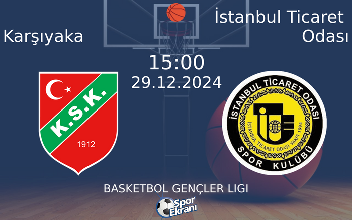 29 Aralık 2024 Karşıyaka vs İstanbul Ticaret Odası maçı Hangi Kanalda Saat Kaçta Yayınlanacak? 29 Aralık 2024 Karşıyaka vs İstanbul Ticaret Odası maçı Hangi Kanalda Saat Kaçta Yayınlanacak?