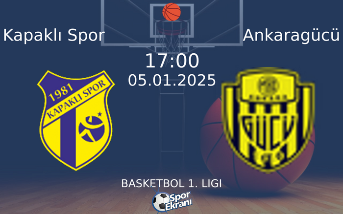 05 Ocak 2025 Kapaklı Spor vs Ankaragücü maçı Hangi Kanalda Saat Kaçta Yayınlanacak? 05 Ocak 2025 Kapaklı Spor vs Ankaragücü maçı Hangi Kanalda Saat Kaçta Yayınlanacak?
