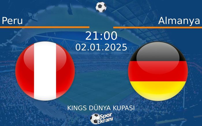 02 Ocak 2025 Peru vs Almanya maçı Hangi Kanalda Saat Kaçta Yayınlanacak? 02 Ocak 2025 Peru vs Almanya maçı Hangi Kanalda Saat Kaçta Yayınlanacak?