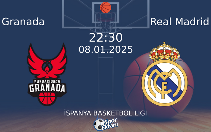 08 Ocak 2025 Granada vs Real Madrid maçı Hangi Kanalda Saat Kaçta Yayınlanacak? 08 Ocak 2025 Granada vs Real Madrid maçı Hangi Kanalda Saat Kaçta Yayınlanacak?
