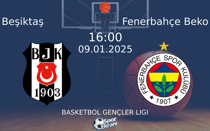 09 Ocak 2025 Beşiktaş vs Fenerbahçe Beko maçı Hangi Kanalda Saat Kaçta Yayınlanacak? 09 Ocak 2025 Beşiktaş vs Fenerbahçe Beko maçı Hangi Kanalda Saat Kaçta Yayınlanacak?