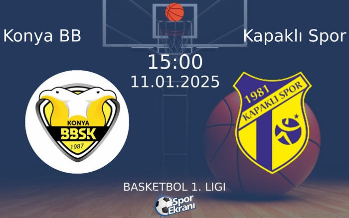 11 Ocak 2025 Konya BB vs Kapaklı Spor maçı Hangi Kanalda Saat Kaçta Yayınlanacak? 11 Ocak 2025 Konya BB vs Kapaklı Spor maçı Hangi Kanalda Saat Kaçta Yayınlanacak?