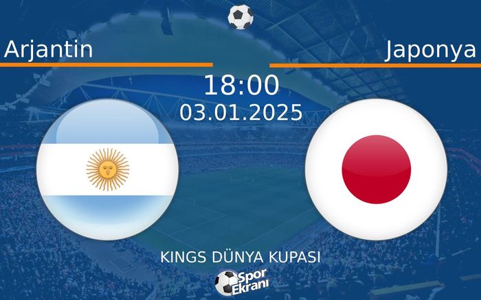 03 Ocak 2025 Arjantin vs Japonya maçı Hangi Kanalda Saat Kaçta Yayınlanacak? 03 Ocak 2025 Arjantin vs Japonya maçı Hangi Kanalda Saat Kaçta Yayınlanacak?