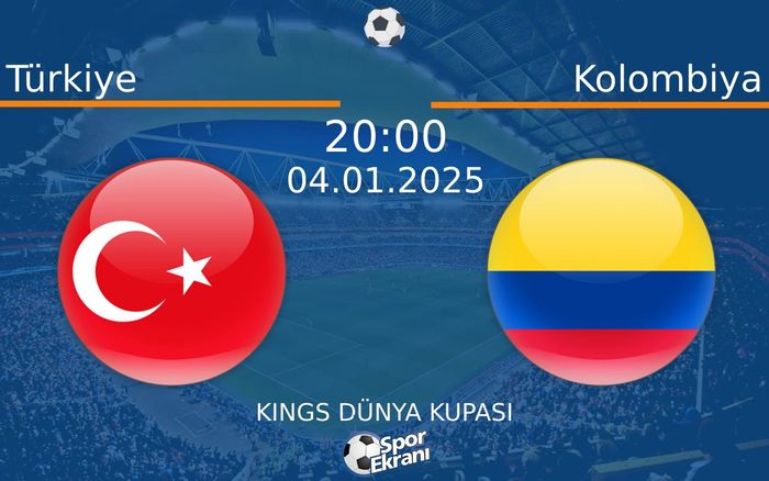 04 Ocak 2025 Türkiye vs Kolombiya maçı Hangi Kanalda Saat Kaçta Yayınlanacak? 04 Ocak 2025 Türkiye vs Kolombiya maçı Hangi Kanalda Saat Kaçta Yayınlanacak?