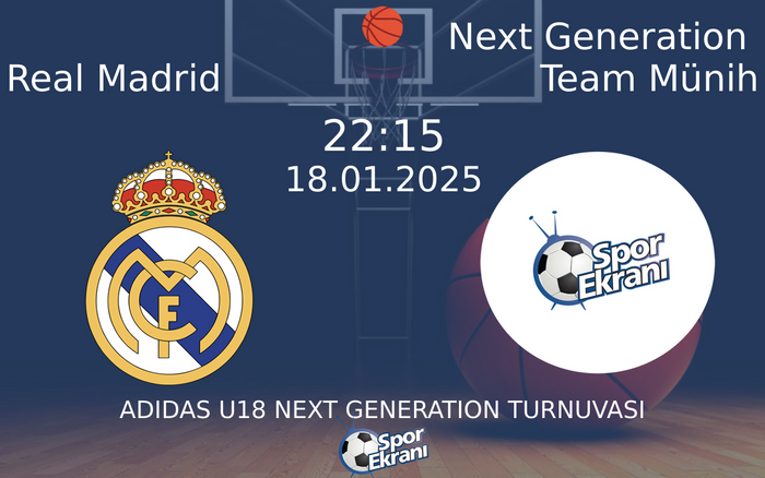 18 Ocak 2025 Real Madrid vs Next Generation Team Münih maçı Hangi Kanalda Saat Kaçta Yayınlanacak? 18 Ocak 2025 Real Madrid vs Next Generation Team Münih maçı Hangi Kanalda Saat Kaçta Yayınlanacak?