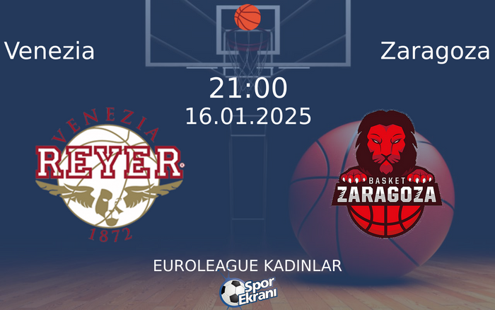 16 Ocak 2025 Venezia vs Zaragoza maçı Hangi Kanalda Saat Kaçta Yayınlanacak? 16 Ocak 2025 Venezia vs Zaragoza maçı Hangi Kanalda Saat Kaçta Yayınlanacak?