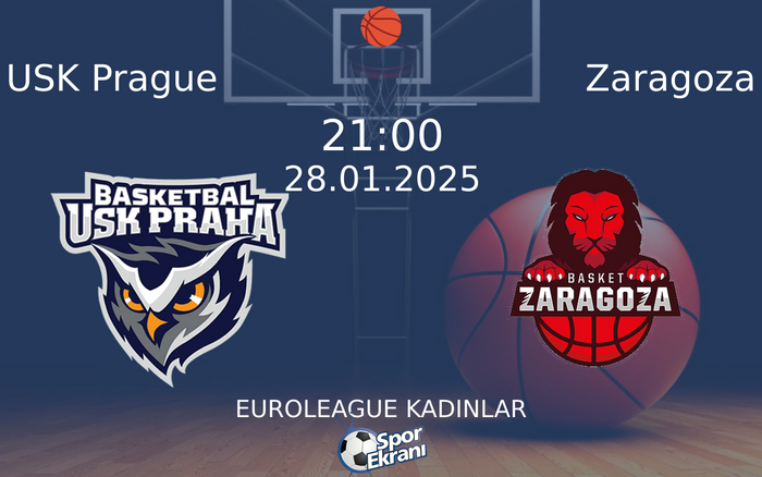 28 Ocak 2025 USK Prague vs Zaragoza maçı Hangi Kanalda Saat Kaçta Yayınlanacak? 28 Ocak 2025 USK Prague vs Zaragoza maçı Hangi Kanalda Saat Kaçta Yayınlanacak?