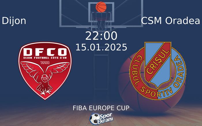 15 Ocak 2025 Dijon vs CSM Oradea maçı Hangi Kanalda Saat Kaçta Yayınlanacak? 15 Ocak 2025 Dijon vs CSM Oradea maçı Hangi Kanalda Saat Kaçta Yayınlanacak?