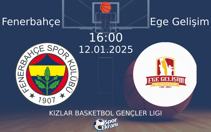 12 Ocak 2025 Fenerbahçe vs Ege Gelişim maçı Hangi Kanalda Saat Kaçta Yayınlanacak? 12 Ocak 2025 Fenerbahçe vs Ege Gelişim maçı Hangi Kanalda Saat Kaçta Yayınlanacak?