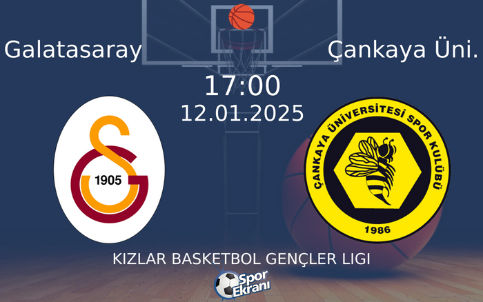 12 Ocak 2025 Galatasaray vs Çankaya Üni. maçı Hangi Kanalda Saat Kaçta Yayınlanacak? 12 Ocak 2025 Galatasaray vs Çankaya Üni. maçı Hangi Kanalda Saat Kaçta Yayınlanacak?