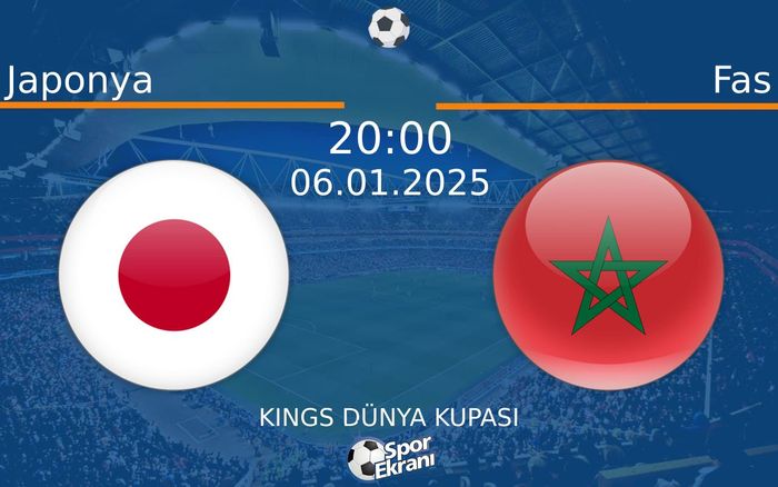 06 Ocak 2025 Japonya vs Fas maçı Hangi Kanalda Saat Kaçta Yayınlanacak? 06 Ocak 2025 Japonya vs Fas maçı Hangi Kanalda Saat Kaçta Yayınlanacak?