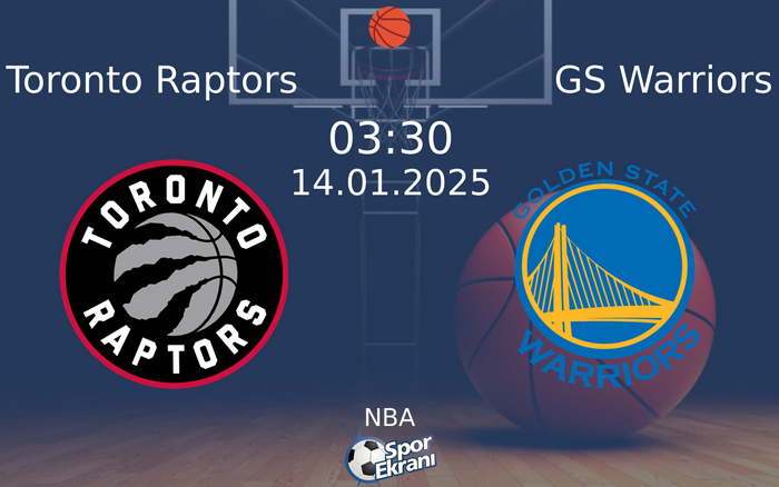14 Ocak 2025 Toronto Raptors vs GS Warriors maçı Hangi Kanalda Saat Kaçta Yayınlanacak? 14 Ocak 2025 Toronto Raptors vs GS Warriors maçı Hangi Kanalda Saat Kaçta Yayınlanacak?