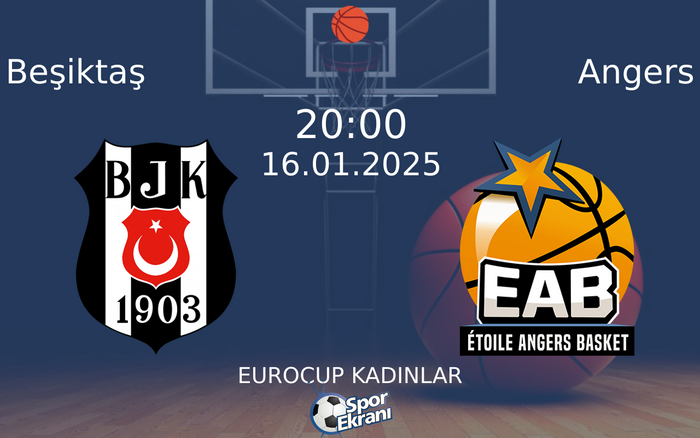16 Ocak 2025 Beşiktaş vs Angers maçı Hangi Kanalda Saat Kaçta Yayınlanacak? 16 Ocak 2025 Beşiktaş vs Angers maçı Hangi Kanalda Saat Kaçta Yayınlanacak?