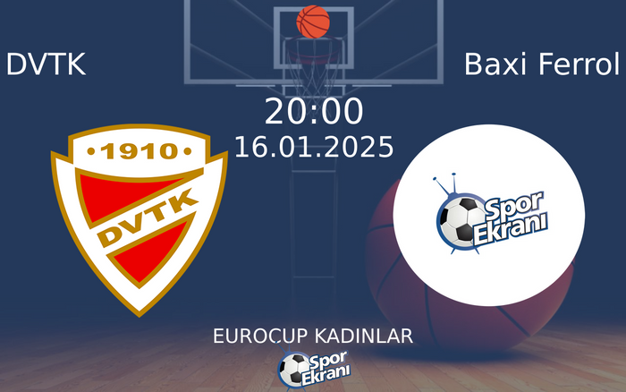 16 Ocak 2025 DVTK vs Baxi Ferrol maçı Hangi Kanalda Saat Kaçta Yayınlanacak? 16 Ocak 2025 DVTK vs Baxi Ferrol maçı Hangi Kanalda Saat Kaçta Yayınlanacak?